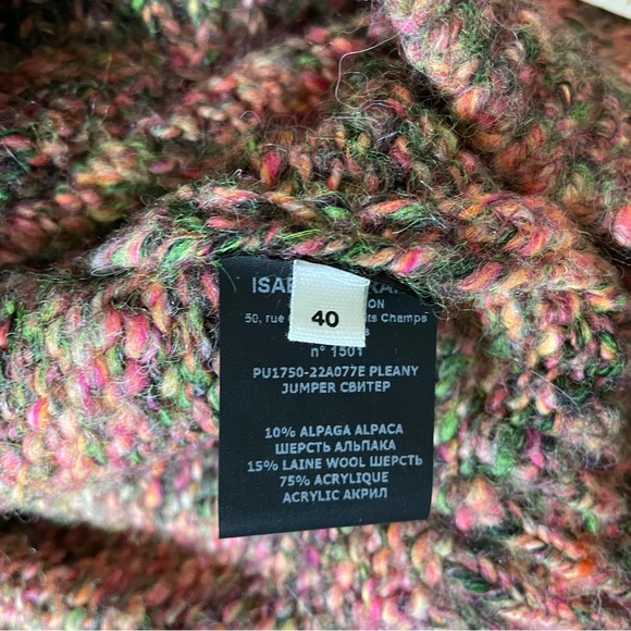 NWOT Isabel Marant Pleany Ribbed-knit Sweater in Size 40 - Picture 8 of 10